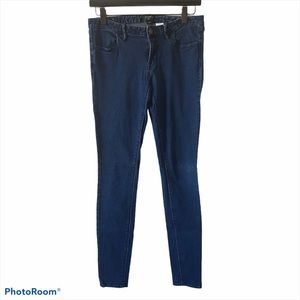 J. Crew City Fit Stretch Blue Skinny Jeans